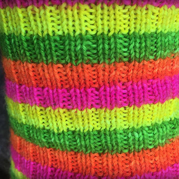 The Best Self-Striping Ribbed Socks in the World