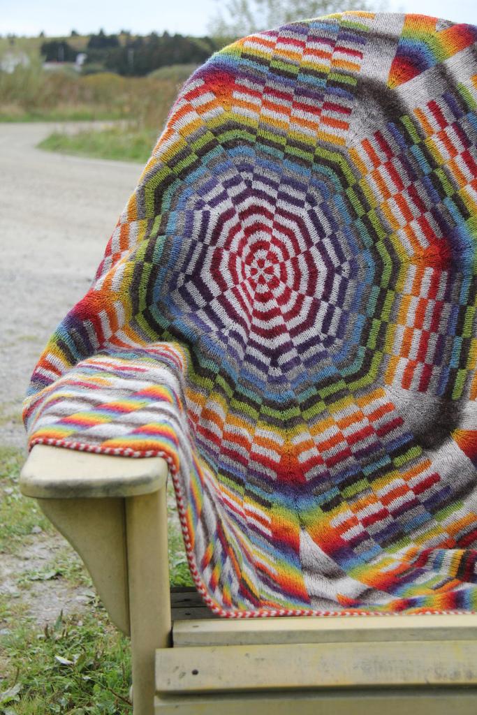 Sunburst DK Blanket