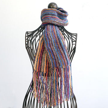Multi-color Winter Hat and Scarf