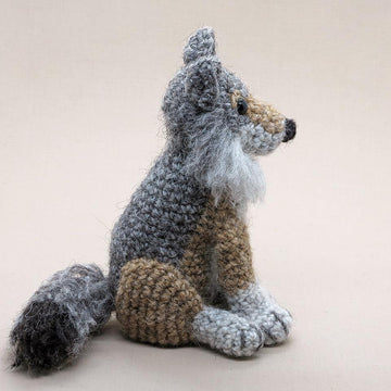Winter Woolfie the realistic wolf