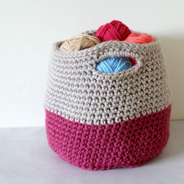 PDF19 Crochet Storage Basket