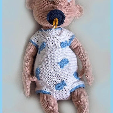 Baby-Boy amigurumi doll