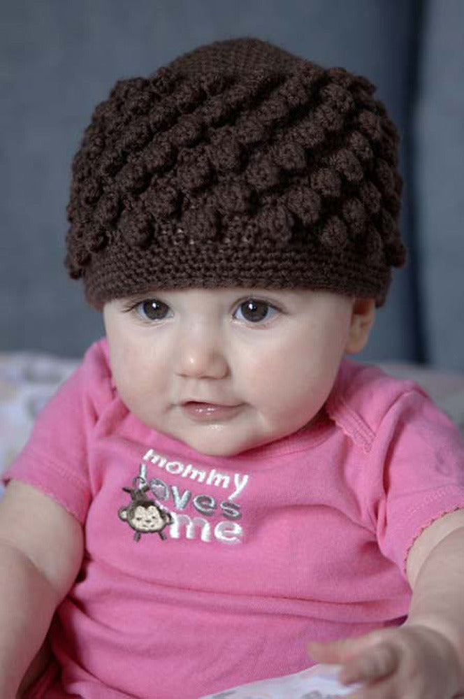 Duplicate Crochet Baby Hat in Plymouth Dreambaby DK - F484