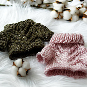 LUNA - Antler Cable Doll Sweater
