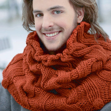 Schalkragen mit Zopfmuster in Schachenmayr Merino Extrafine 85 - S7052A - Downloadable PDF