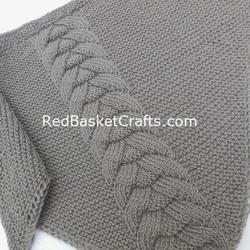 Braid Shawl (No Cable Needle)
