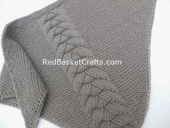 Braid Shawl (No Cable Needle)