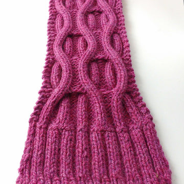 Chunky Cable Scarf