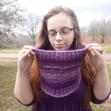 Purple Rainbow Cowl