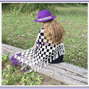 Grannys Gone Bohemian Shawl