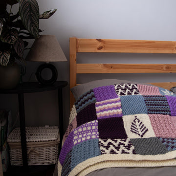 Scandinavian Blanket  winter sun