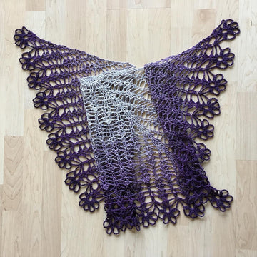 Plum Blossoms Shawl