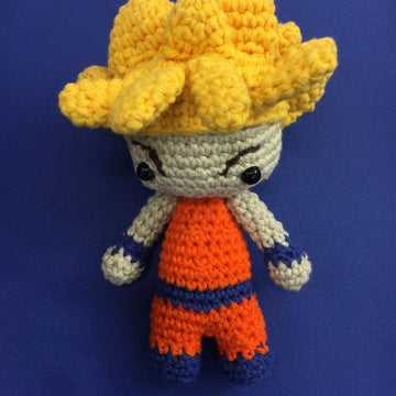 Amigurumi Anime Saiyan Doll