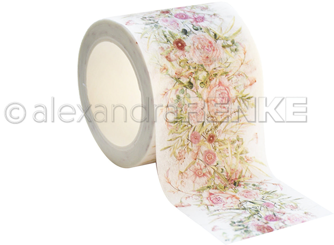 Alexandra Renke Washi Tape 40mmX10m - Rose Tendril, Buckets