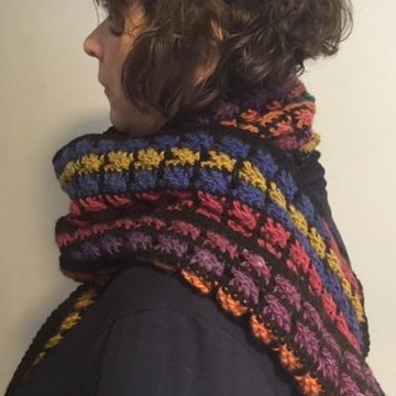 Easy Peasy Rainbow Scarf (US)