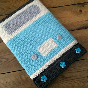 Crochet VW Campervan Sleeve for 13″ device