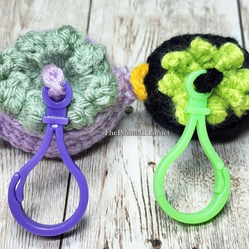Tiny Witch Cauldron Keychain