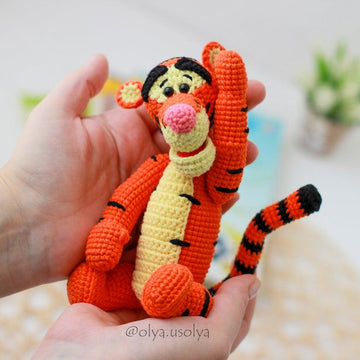 Tigger (Tiger) pattern (PDF + 8 videos)  Winnie the Pooh