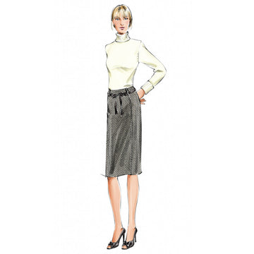 Vogue Misses'/Misses' Petite Skirt V7937 - Sewing Pattern