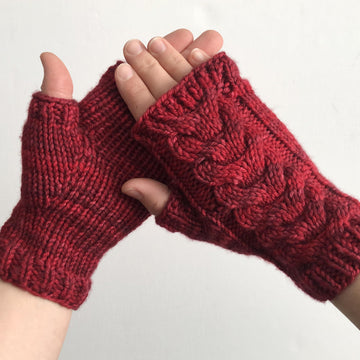 Floranna Fingerless Mitts