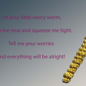 Crochet Pattern Worry Worm