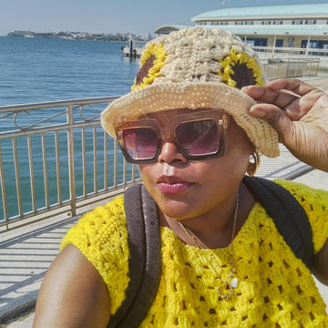 Sunny Daze Sunflower Bucket Hat
