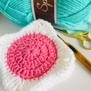 Circle Granny Square