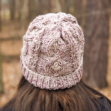 Embellished Cable Beanie