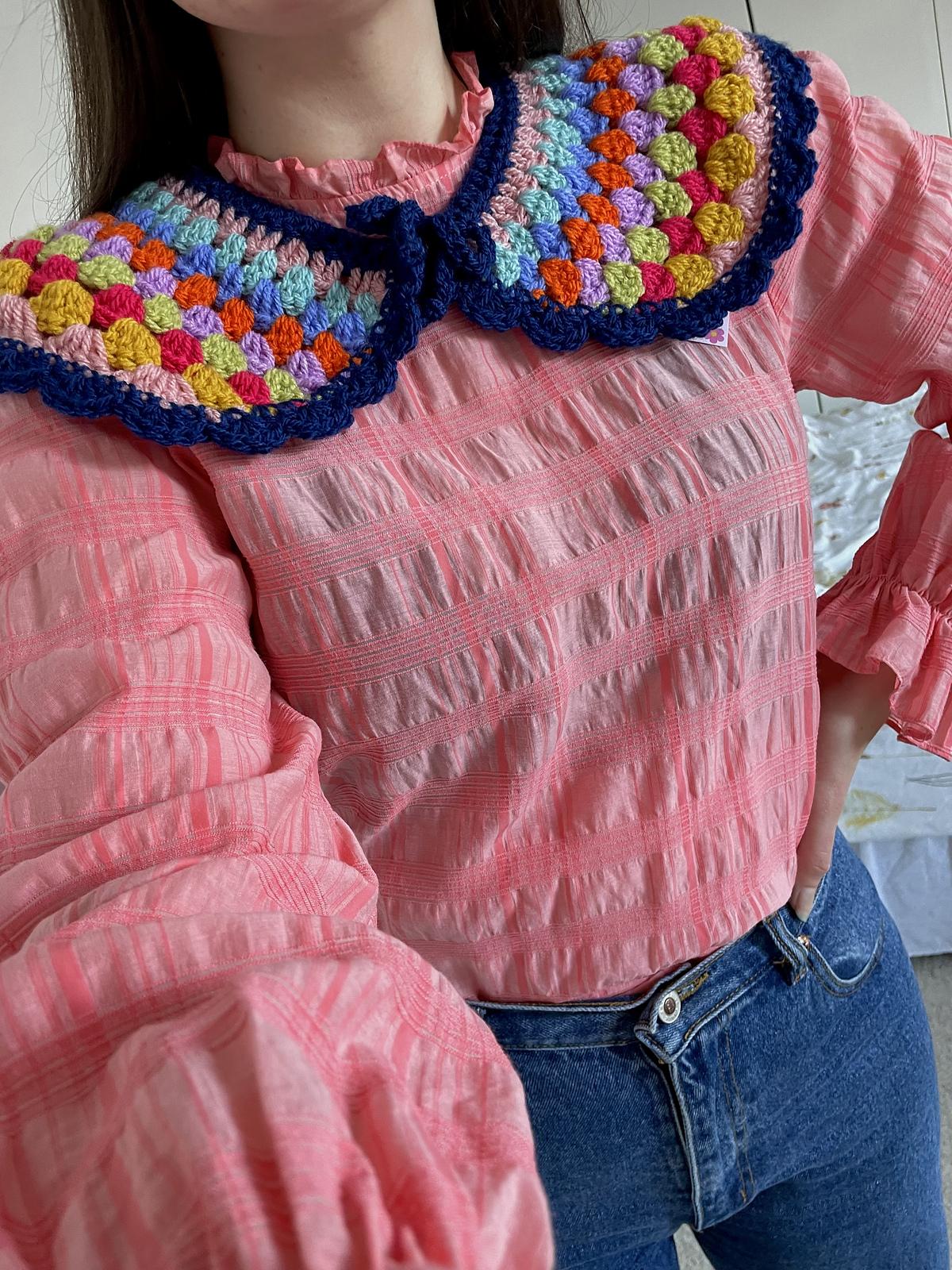 Granny Stripes Collar