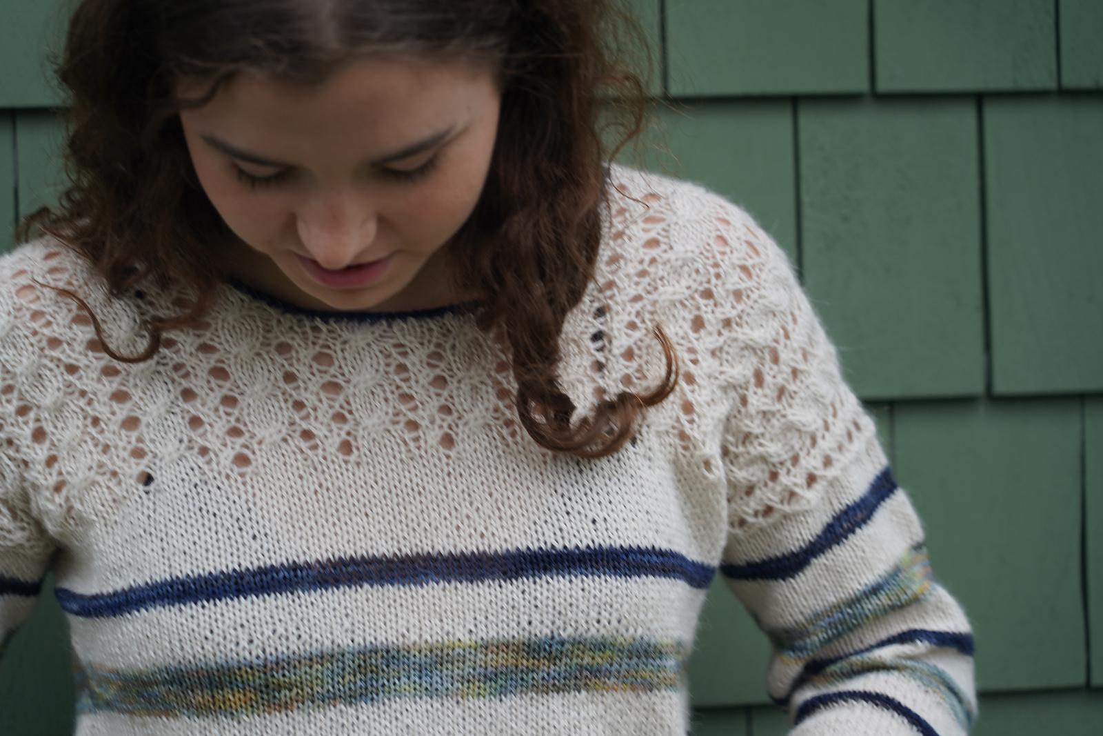 Sundry Stripes Pullover