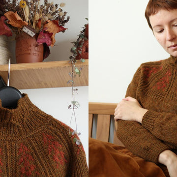 Grass whispers pullover