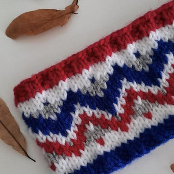 Double Zig Zag Headband