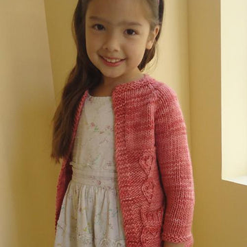 #144 Three Flavor Delight Top-Down Cardigan