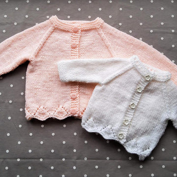 Annalisa Baby Cardigan Jacket and Hat
