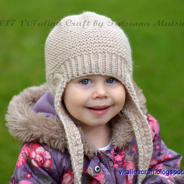 Hearts Queen Earflap Hat