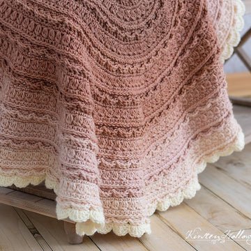 Layer Cake Round Baby Blanket