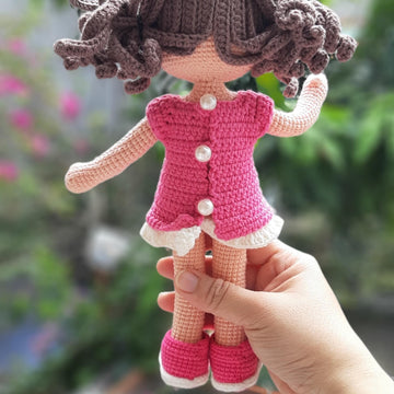Crochet doll pattern,crochet amigurumi doll, crochet doll with outfits, Pdf, English, tutorial