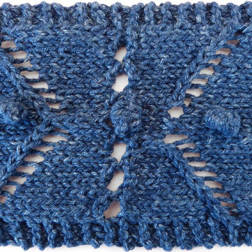 Chevron and Bobble Headband