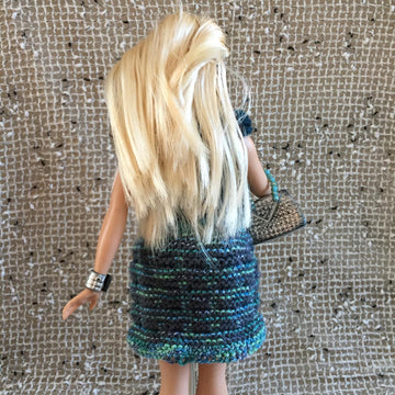Curvy Barbie Faux Plaid Skirt