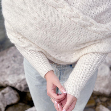 Braided Sweater Scarf
