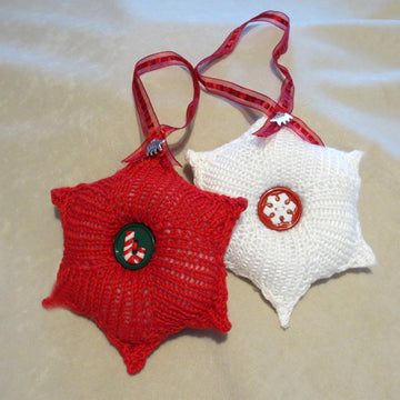 Strickanleitung Weihnachtsstern