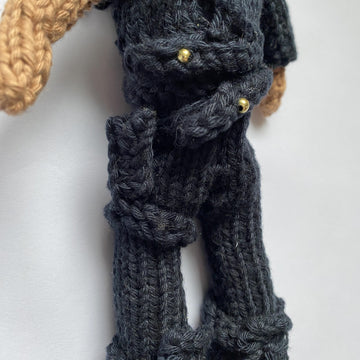 The wonderful duo of Edward Teach and Stede Bonnet knitting pattern for both dolls