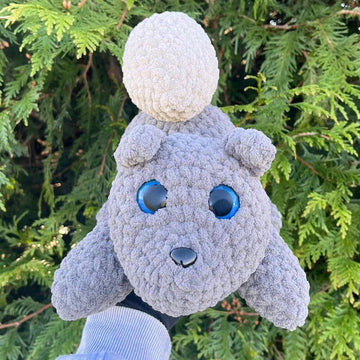 Splooting Squirre Crochet Pattern