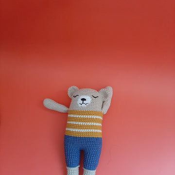 Crochet bear pattern, crochet little bear, amigurumi pattern, crochet animal