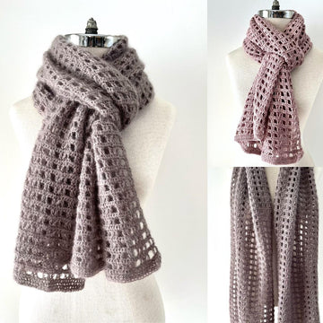 Touch of Lace Shawl Scarf