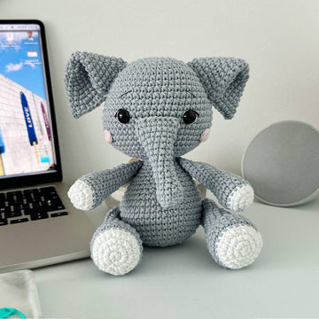Elephant Amigurumi Crochet Pattern PDF – Elephant Soft Toy, Stuffed Animal Tutorial