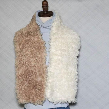 Cushy Color Blocked Scarf