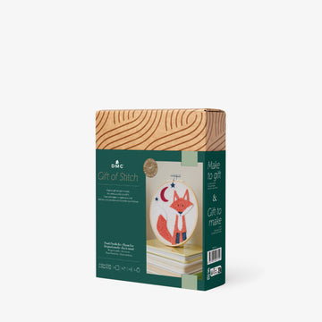 DMC Flossie Fox Punch Needle Kit - 15.7 cm