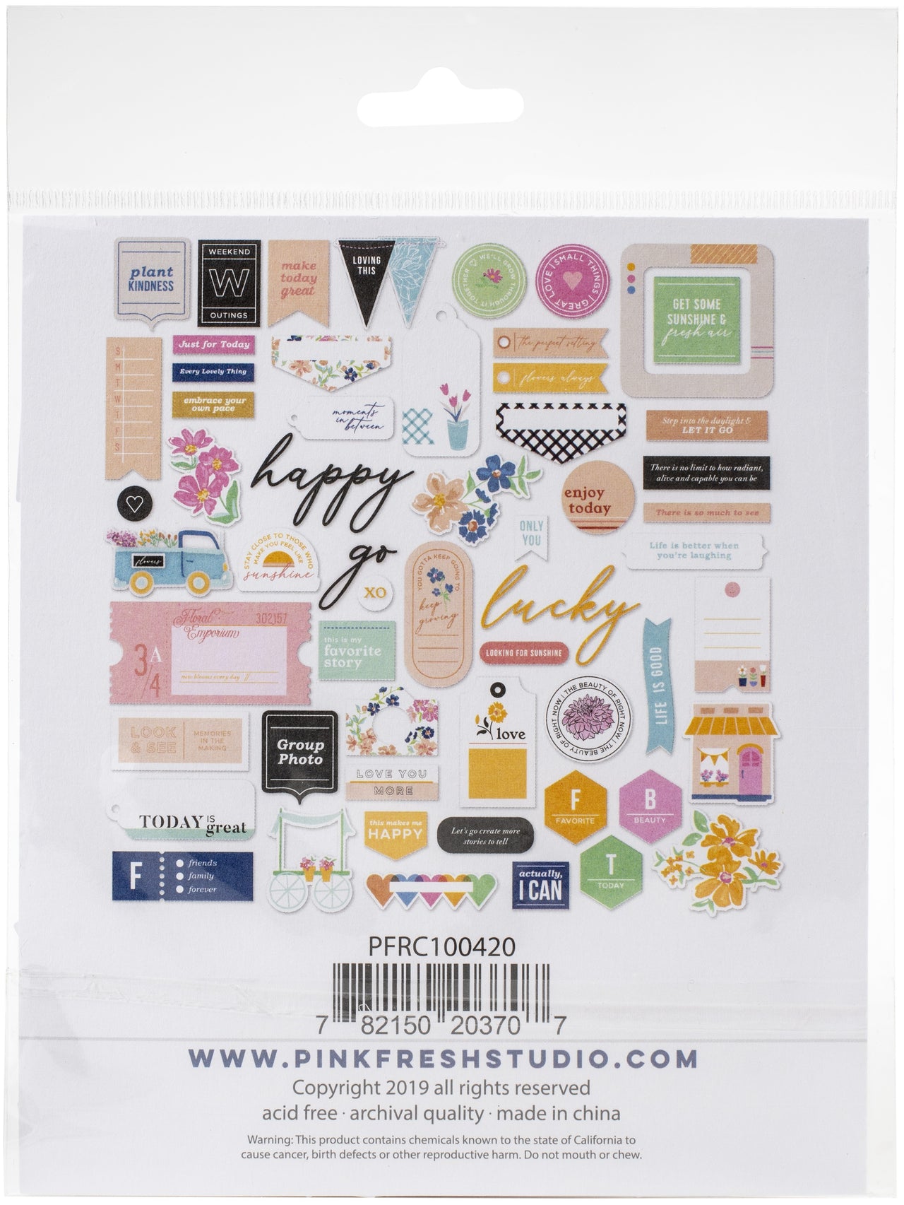 Pinkfresh Studio Pinkfresh Cardstock Die-Cuts - My Favorite Story