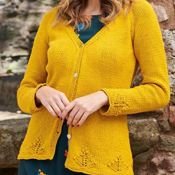 Lace Border Cardigan
